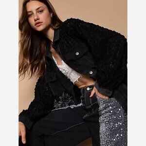 Floral Sequin Wide Leg Pants – Perfect for Christmas Parties and NYE!
